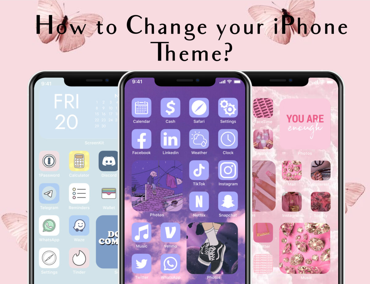 How do I customize my phone theme?