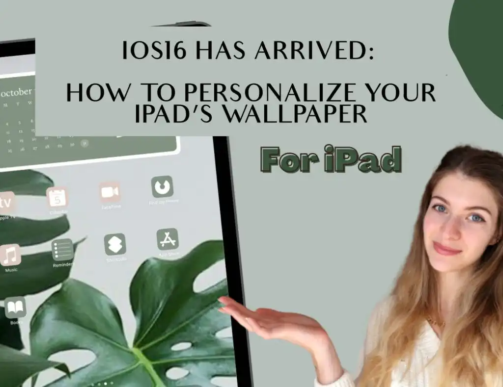 iOS16 Has Arrived: How to Personalize Your iPad's Wallpaper - Screen Kit™